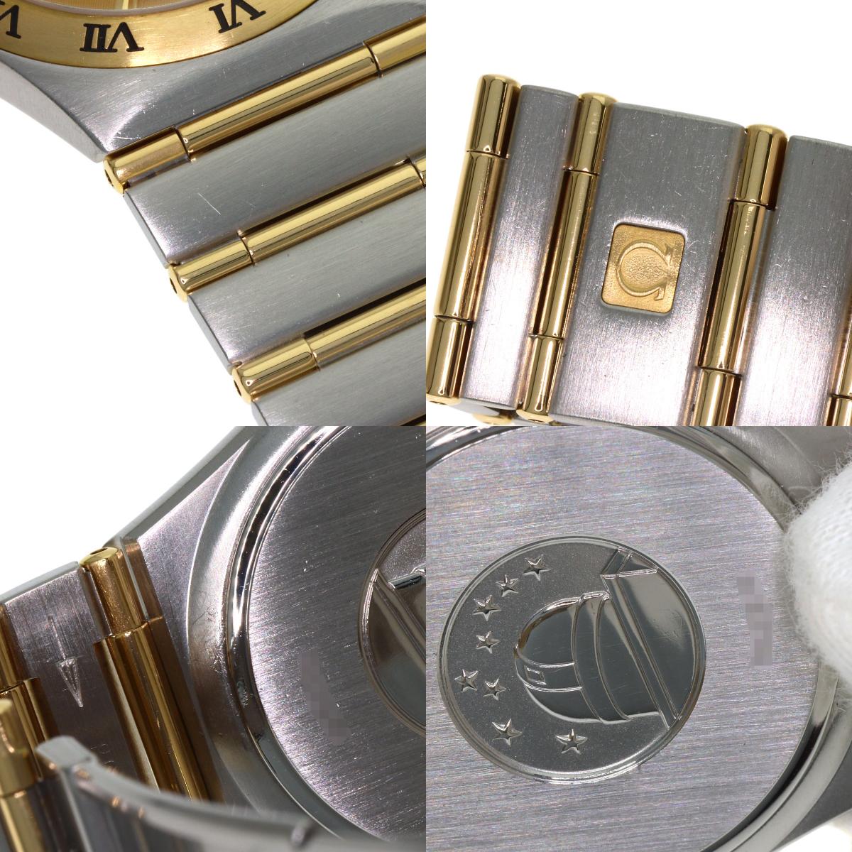 OMEGA Constellation full bar Watches 1210.10 Stainless Steel/SSxK18YG mens