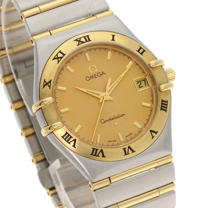 OMEGA Constellation full bar Watches 1210.10 Stainless Steel/SSxK18YG mens