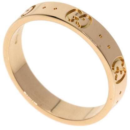 GUCCI Icon # 17 Ring K18 Pink Gold Ladies [Used]