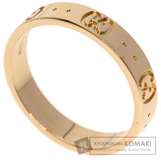 GUCCI Icon # 17 Ring K18 Pink Gold Ladies [Used]