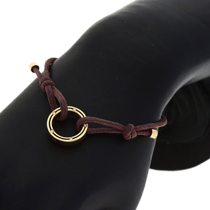 Damiani D-Side 10P Diamond Brad Pitt Collaboration Bracelet K18 Yellow Gold Ladies [Used]