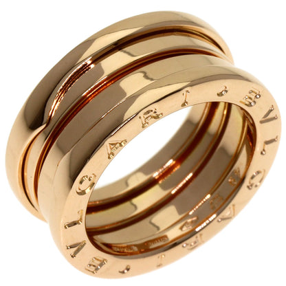 BVLGARI B.zero1 3 Band #49 Ring K18 Pink Gold Ladies [Used]