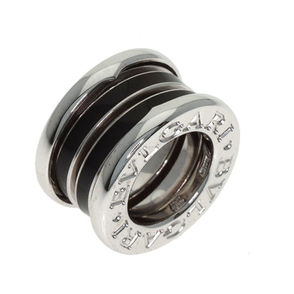 BVLGARI B.zero1 Black Lacquer Top Pendant top K18 White Gold Ladies [Used]