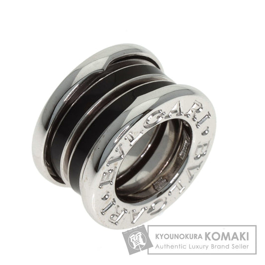 BVLGARI B.zero1 Black Lacquer Top Pendant top K18 White Gold Ladies [Used]