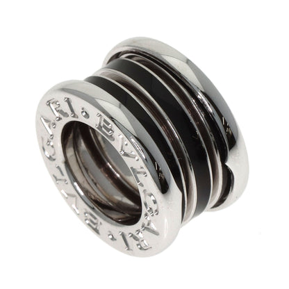 BVLGARI B.zero1 Black Lacquer Top Pendant top K18 White Gold Ladies [Used]