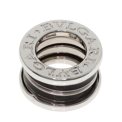 BVLGARI B.zero1 Black Lacquer Top Pendant top K18 White Gold Ladies [Used]