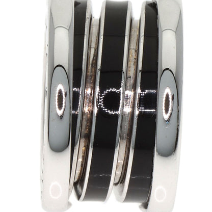 BVLGARI B.zero1 Black Lacquer Top Pendant top K18 White Gold Ladies [Used]