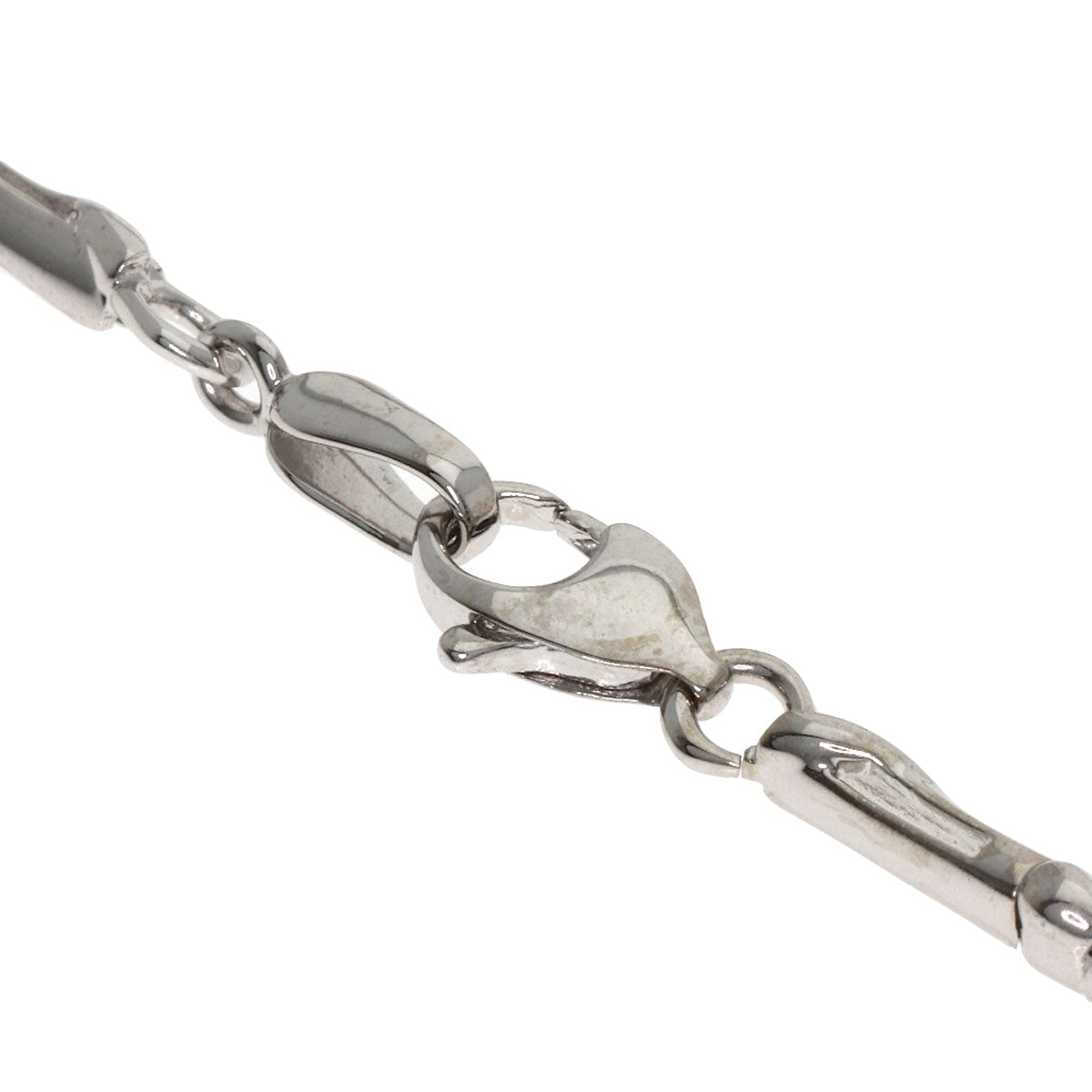 0.47ct Diamond Necklace K18 White Gold 20.8g　Ladies
