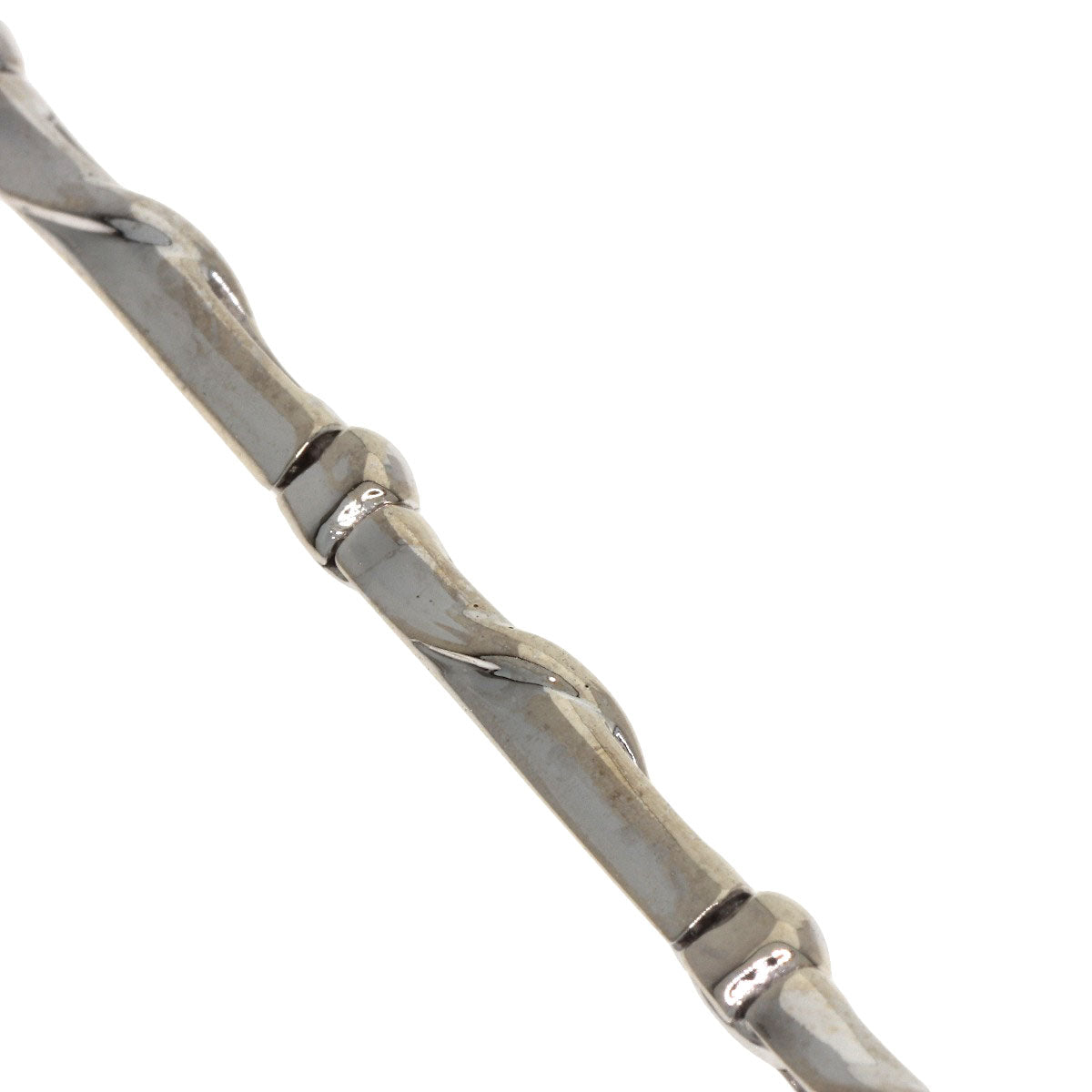 0.47ct Diamond Necklace K18 White Gold 20.8g　Ladies
