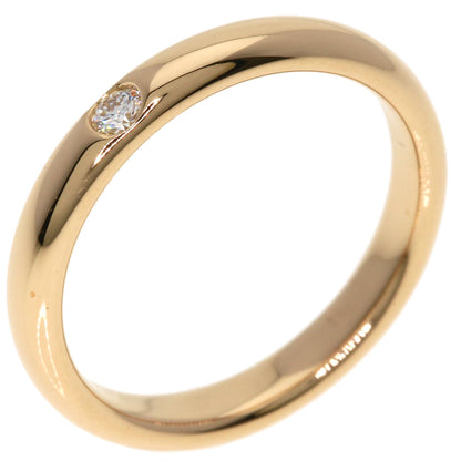 HARRY WINSTON Wedding ring with 1 diamond Ring K18 Pink Gold Ladies [Used]