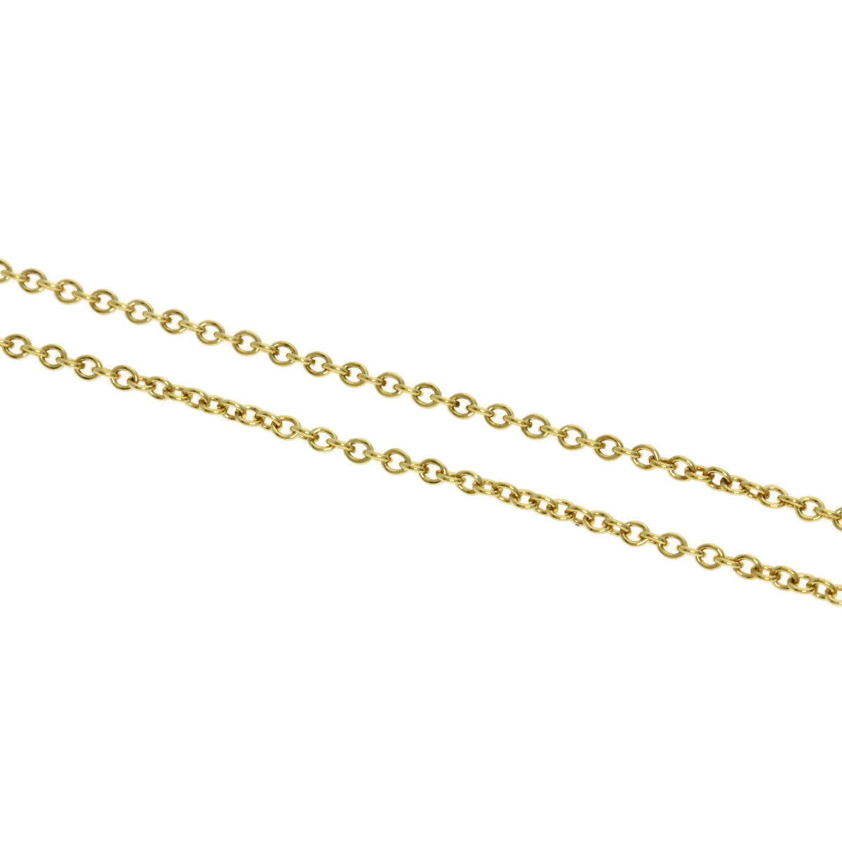 TIFFANY&Co. Chain 16.1" Necklace K18 Yellow Gold Ladies [Used]