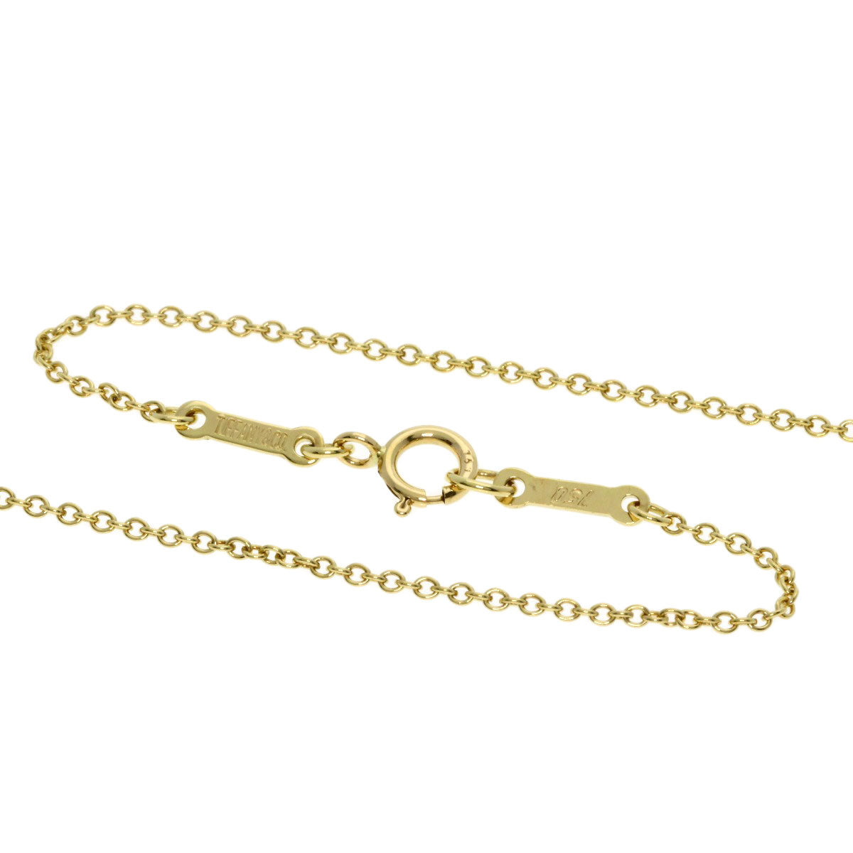 TIFFANY&Co. Chain 16.1" Necklace K18 Yellow Gold Ladies [Used]