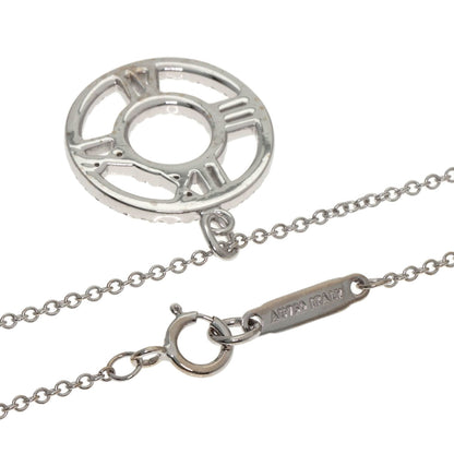 TIFFANY&Co. Atlas Diamond Necklace K18 White Gold Ladies [Used]