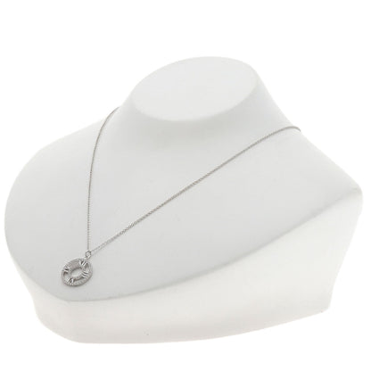 TIFFANY&Co. Atlas Diamond Necklace K18 White Gold Ladies [Used]
