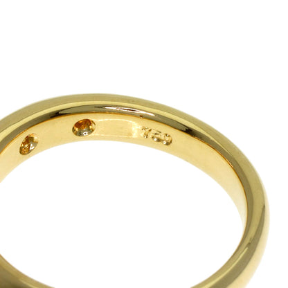 CELINE 5P Diamond Ring K18 Yellow Gold Ladies [Used]