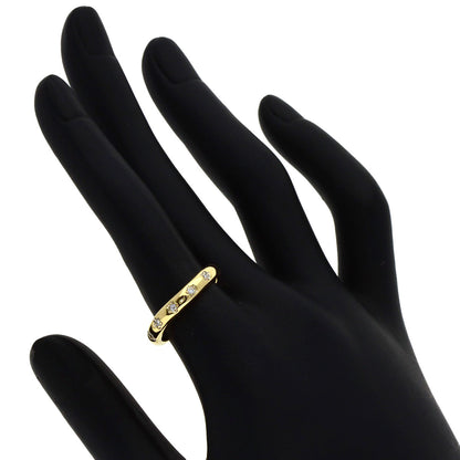 CELINE 5P Diamond Ring K18 Yellow Gold Ladies [Used]