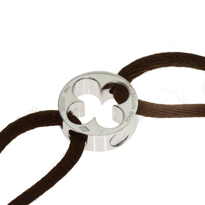 LOUIS VUITTON Brassle Lien Empreinte Bracelet K18 White Gold Ladies [Used]