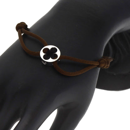 LOUIS VUITTON Brassle Lien Empreinte Bracelet K18 White Gold Ladies [Used]