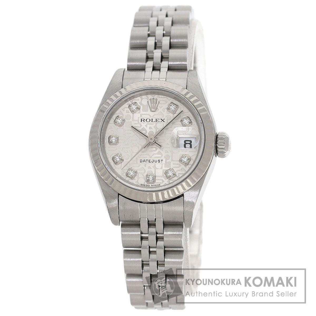ROLEX DATEJUST 10P Diamond Watches 79174G Stainless Steel/Stainless Steel Ladies