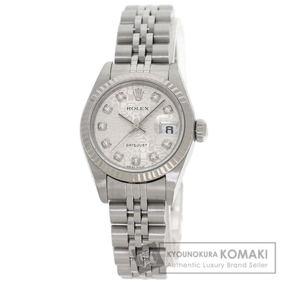 ROLEX DATEJUST 10P Diamond Watches 79174G Stainless Steel/Stainless Steel Ladies