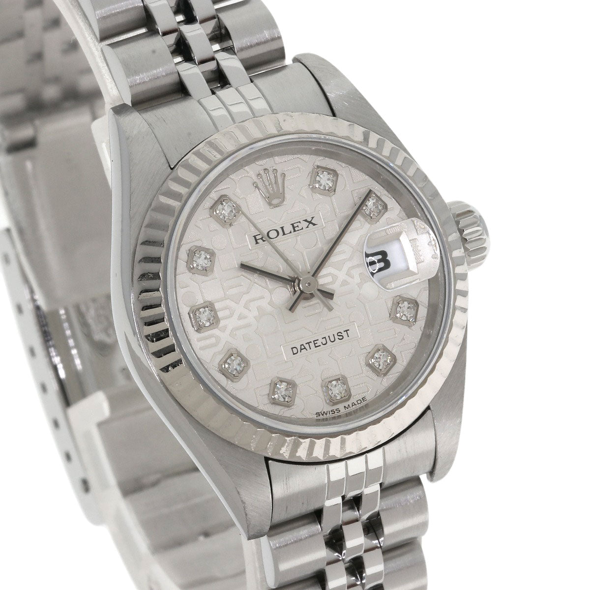 ROLEX DATEJUST 10P Diamond Watches 79174G Stainless Steel/Stainless Steel Ladies