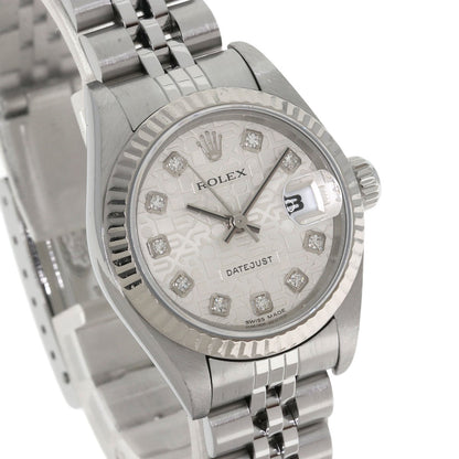 ROLEX DATEJUST 10P Diamond Watches 79174G Stainless Steel/Stainless Steel Ladies
