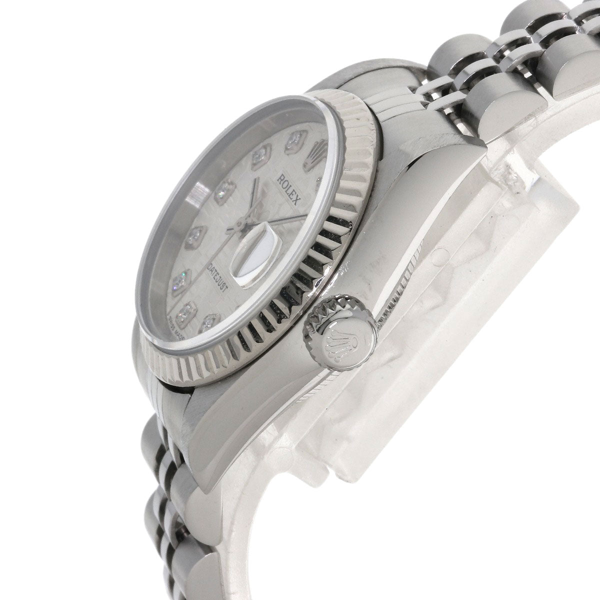 ROLEX DATEJUST 10P Diamond Watches 79174G Stainless Steel/Stainless Steel Ladies