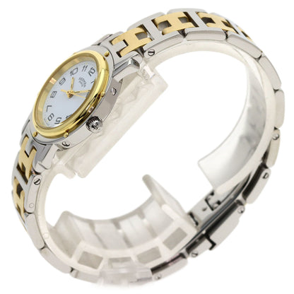 HERMES Clipper Watches CL4.220 Stainless Steel/SSxGP Ladies