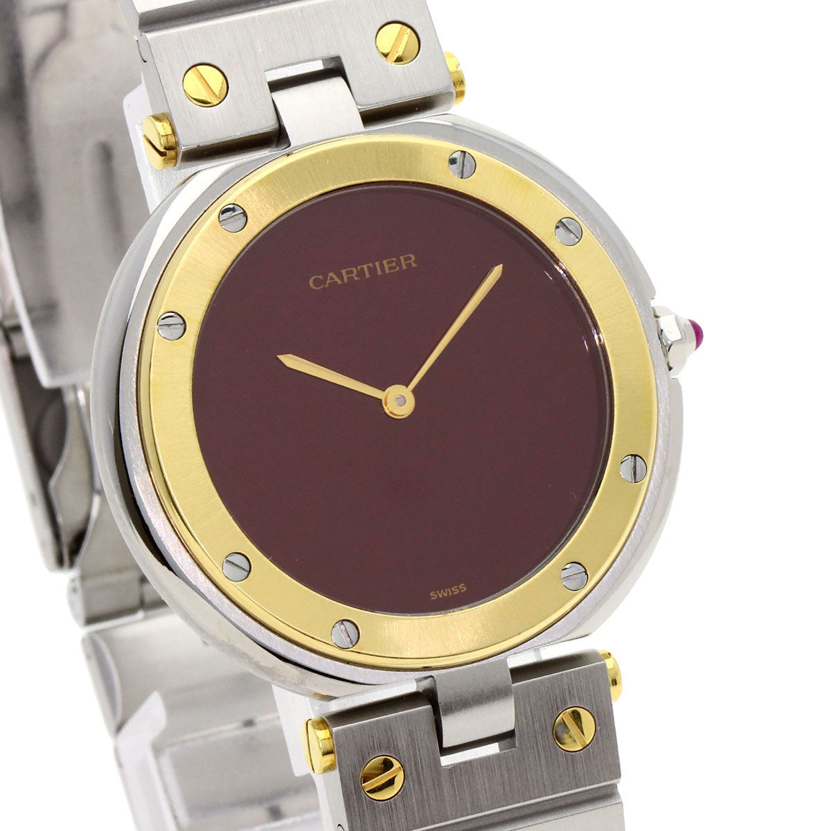 CARTIER Santos Vendome LM Watches Stainless Steel/Stainless Steel mens