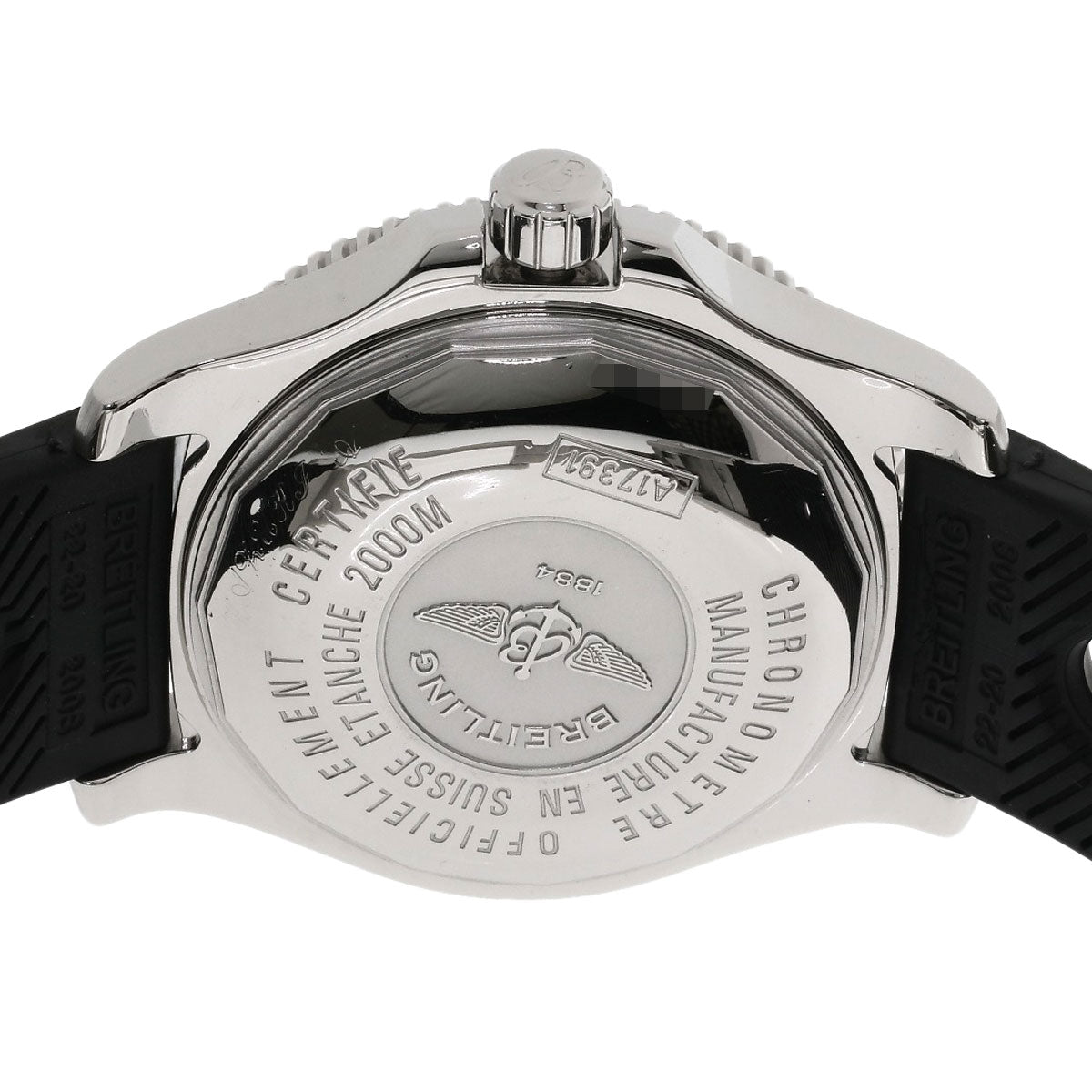 BREITLING Breitling Superocean 44 Watches A17391 Stainless Steel/Rubber mens