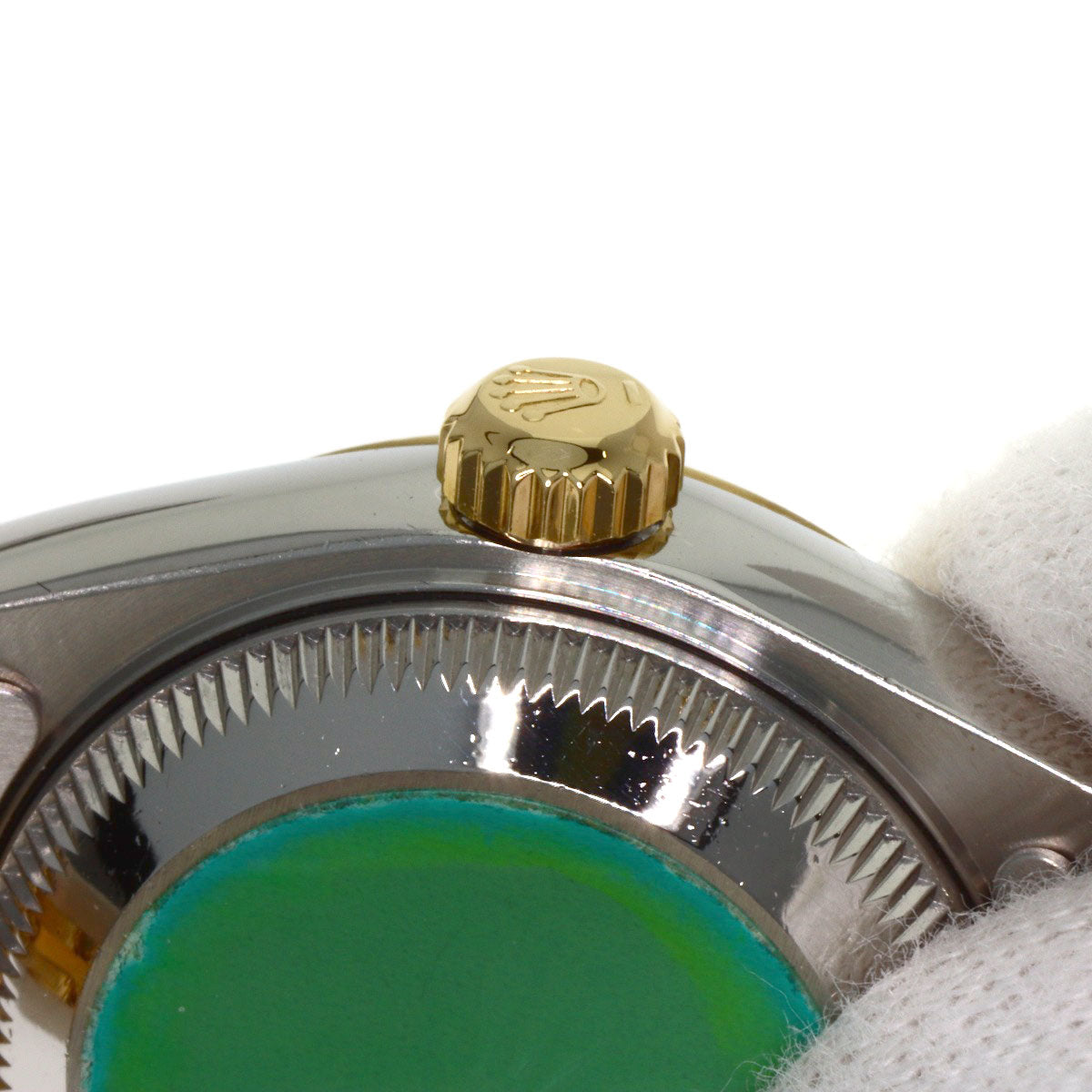 ROLEX DATEJUST 10P Diamond Watches 69173G Stainless Steel/SSxK18YG Ladies