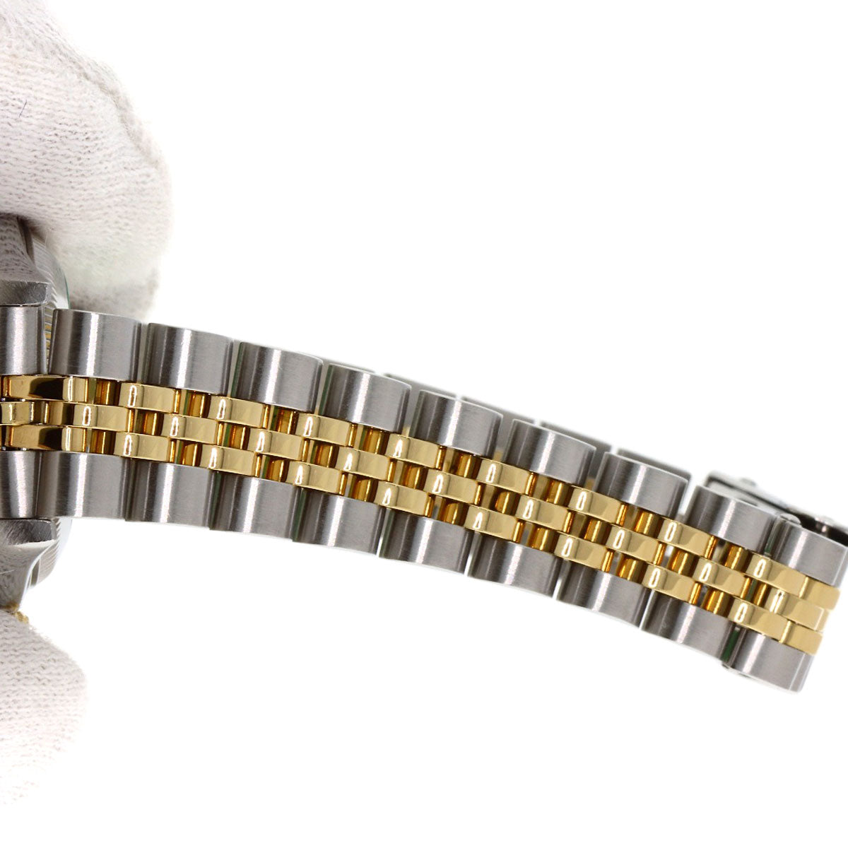 ROLEX DATEJUST 10P Diamond Watches 69173G Stainless Steel/SSxK18YG Ladies