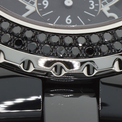 CHANEL J12 1.6" Bezel Black　Diamond Watches H1419 Ceramic/Ceramic mens