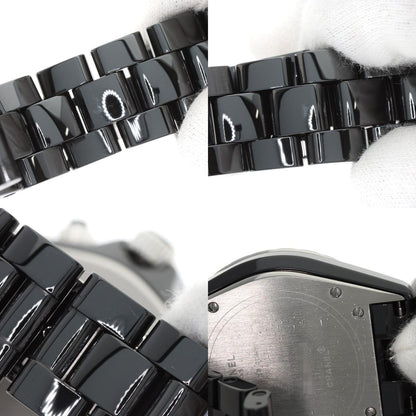 CHANEL J12 1.6" Bezel Black　Diamond Watches H1419 Ceramic/Ceramic mens