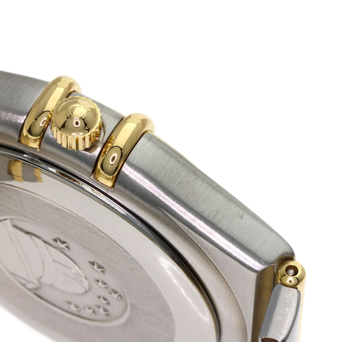 OMEGA Constellation Perpetual Calendar Watches 1252.10 Stainless Steel/SSxK18YG mens