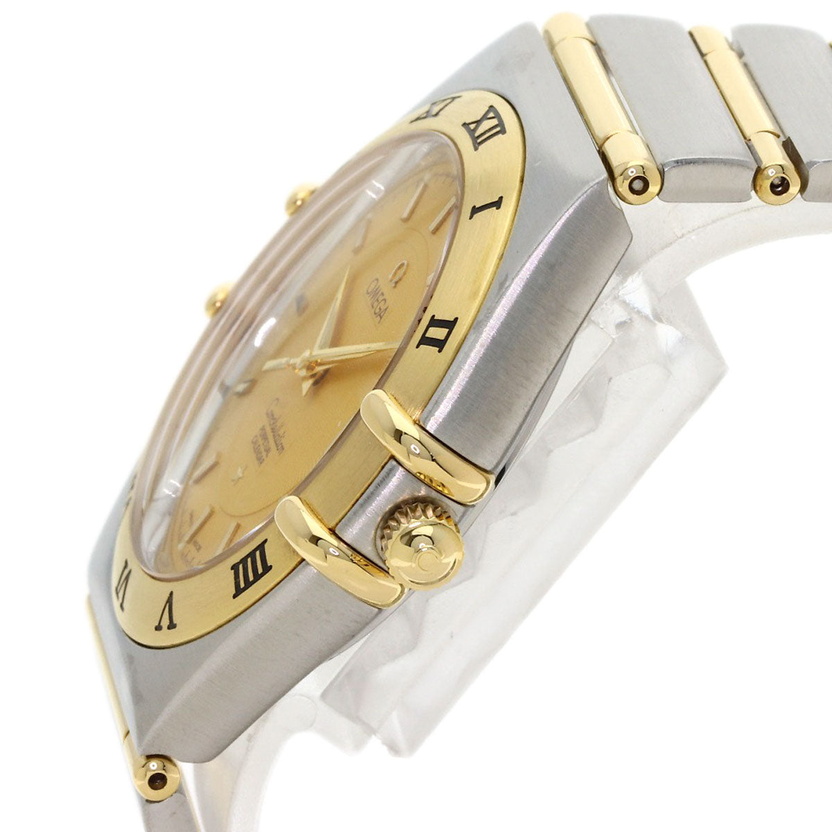 OMEGA Constellation Perpetual Calendar Watches 1252.10 Stainless Steel/SSxK18YG mens