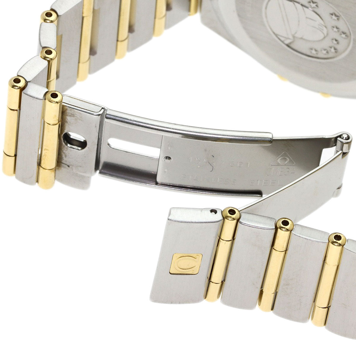 OMEGA Constellation Perpetual Calendar Watches 1252.10 Stainless Steel/SSxK18YG mens