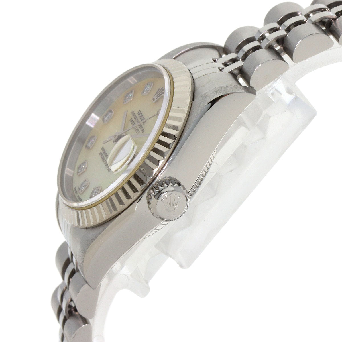 ROLEX DATEJUST 10P Diamond Watches 69174NG Stainless Steel/Stainless Steel Ladies