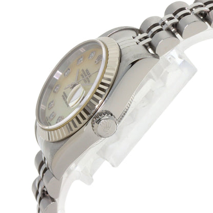 ROLEX DATEJUST 10P Diamond Watches 69174NG Stainless Steel/Stainless Steel Ladies