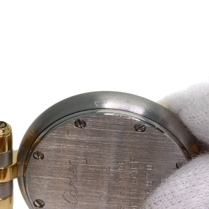 CARTIER PANTHERE SM Vendome 3 Row Watches Stainless Steel/SSxK18YG Ladies