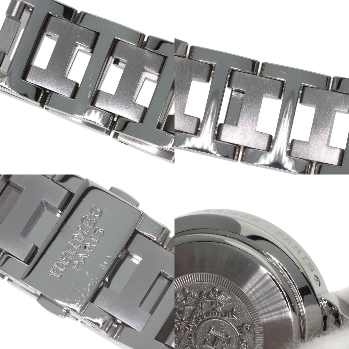 HERMES Clipper Chrono Watches CL1.310 Stainless Steel/Stainless Steel Ladies