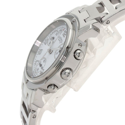 HERMES Clipper Chrono Watches CL1.310 Stainless Steel/Stainless Steel Ladies