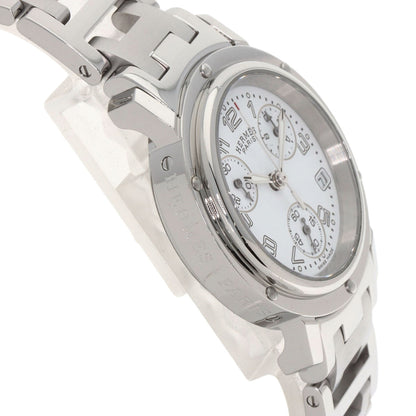 HERMES Clipper Chrono Watches CL1.310 Stainless Steel/Stainless Steel Ladies