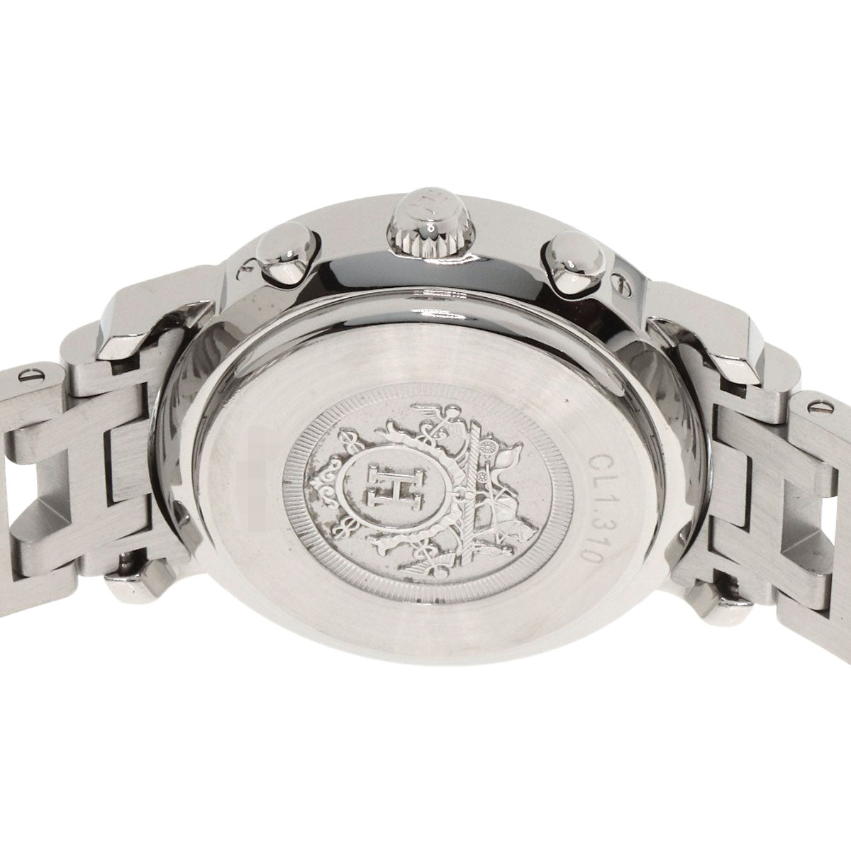 HERMES Clipper Chrono Watches CL1.310 Stainless Steel/Stainless Steel Ladies