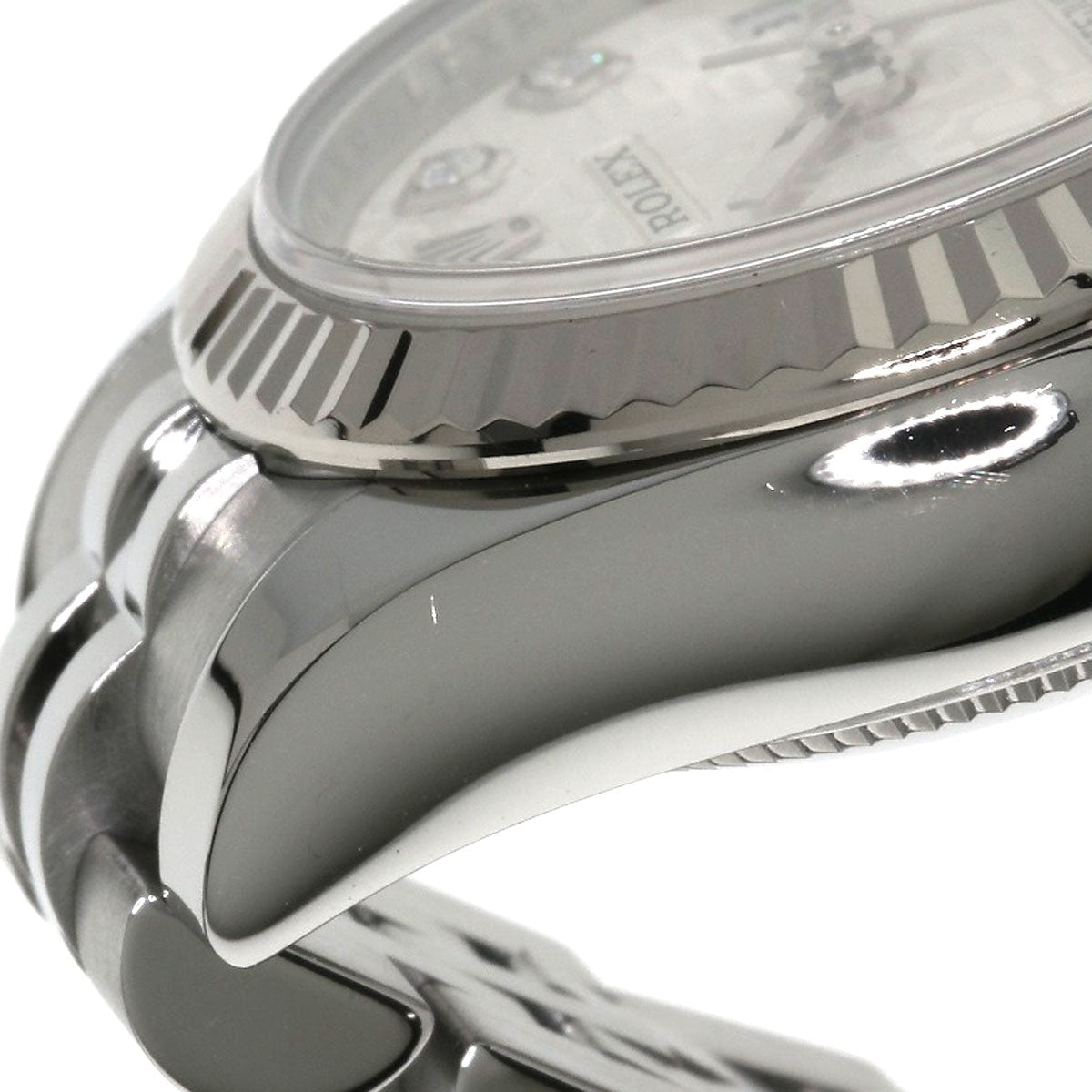 ROLEX DATEJUST 10P Diamond Watches 179174G Stainless Steel/Stainless Steel Ladies