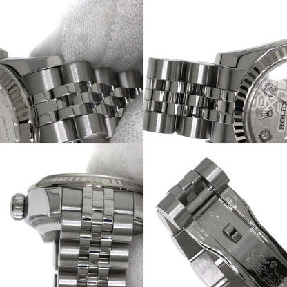 ROLEX DATEJUST 10P Diamond Watches 179174G Stainless Steel/Stainless Steel Ladies