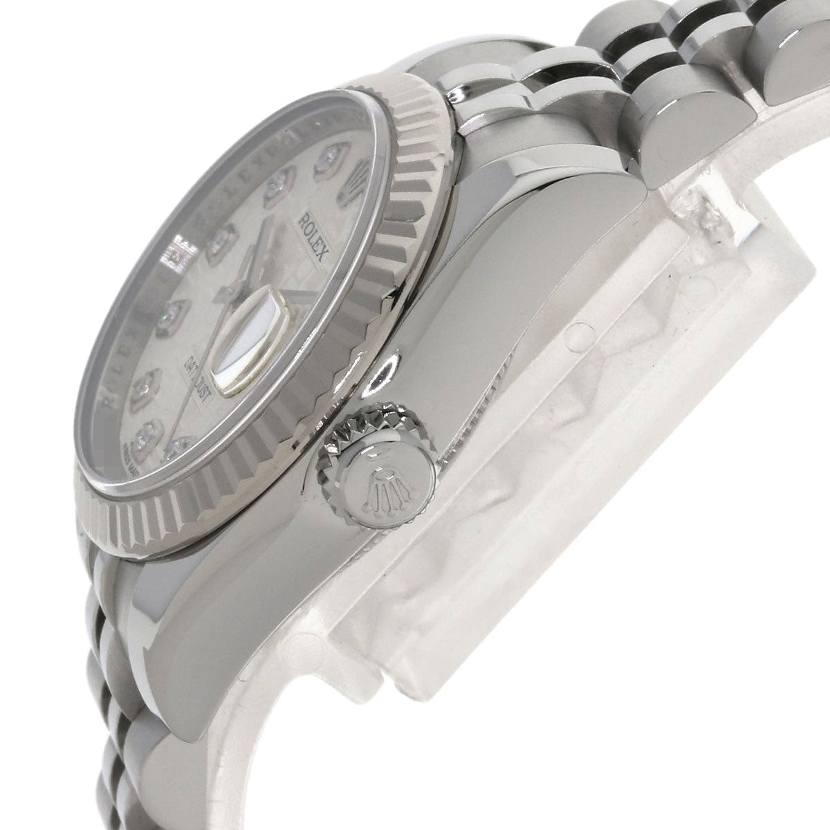 ROLEX DATEJUST 10P Diamond Watches 179174G Stainless Steel/Stainless Steel Ladies