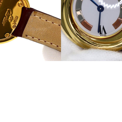 CARTIER Mast Trinity Watches W1010644 Silver 925/Leather Ladies