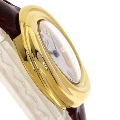 CARTIER Mast Trinity Watches W1010644 Silver 925/Leather Ladies