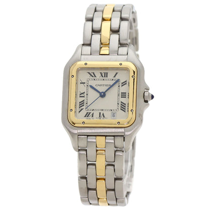 CARTIER PANTHERE MM 1 row Watches Stainless Steel/SSxK18YG Boys